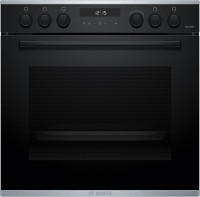 HEH278BB4 Einbau Elektro-Herd schwarz, 71 l, Pizza-Stufe, schnelles Vorheizen, 59,4 cm breit, A+, Serie 6