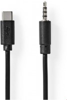 CCGL65950BK10 Adapterkabel (1m) USB 2.0 Type-C Stecker > 3,5mm Stecker schwarz