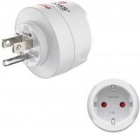 Reiseadapter für USA, Kanada, Karibik, Japan.. weiss