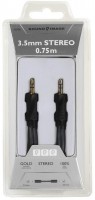 SI 33 075 (0,75m) Klinkenkabel schwarz