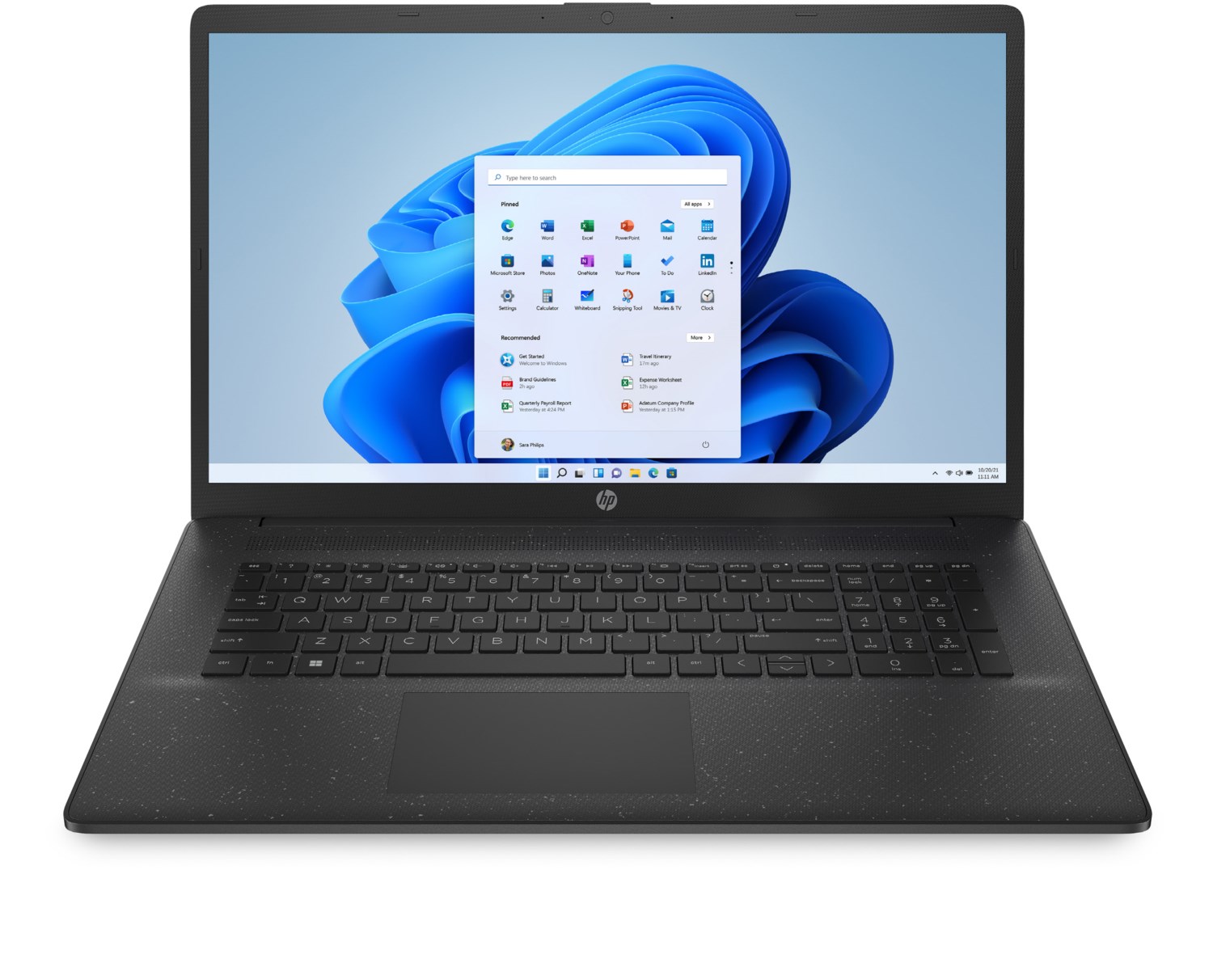 17-cn0134ng (9W1X7EA) 43,9 cm (17,3") Notebook jet black, 8 GB RAM, 256 GB SSD, Windows 11, Full HD (1920x1080)