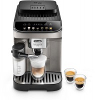 ECAM 290.81.TB Magnifica Evo Milk Kaffee-Vollautomat titanium-schwarz, Milchbehälter, Latte Macchiato/Cappuccino, Stahl-Kegel-Mahlwerk, 15 bar, 1,8 l