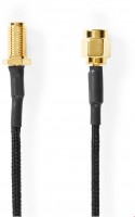 CSGL02020BK05 Antennenkabel (0,50m) SMA-Stecker > SMA-Buchse schwarz