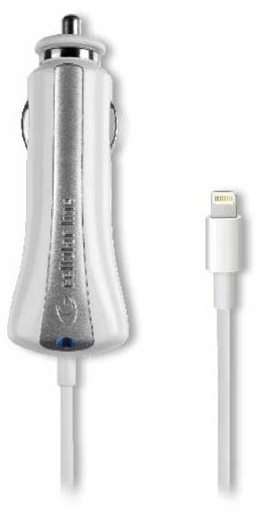 KFZ-Ladegerät für iPhone 5 weiß