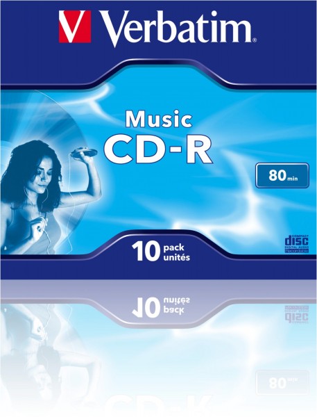 CD-R Audio 80min (10er Jewel Case)