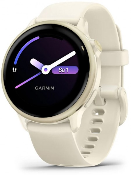 vivoactive 6 Sportuhr bone/lunargold aluminium