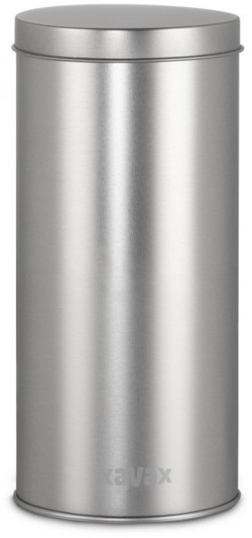 Kaffeepad-Dose für 20 Senseo-Pads silber