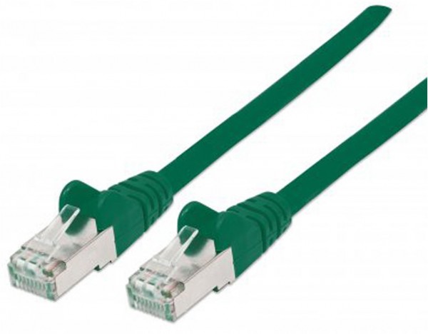 Patchkabel Cat6A CU S/FTP LSOH grün (1 m)