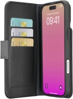 Book Agenda Handy-Klapptasche für iPhone 17 schwarz