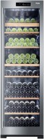 WS137GDAI Stand-Weinkühl-/Klimaschrank edelstahl