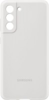 Silicone Cover für Galaxy S21 FE 5G weiß