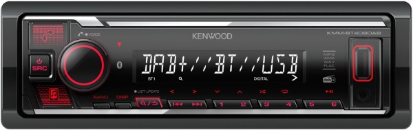 KMM-BT408DAB MP3-Autoradio ohne CD-Spieler
