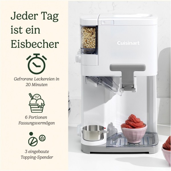 Cuisinart ICE48E Soft Serve Ice Cream Maker Eismaschine