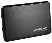 LC-25BUB3 SATA > USB 3.0 2,5" Festplattengehäuse schwarz/alu