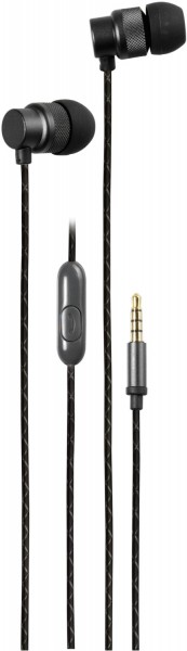 Premium in ear Headset schwarz