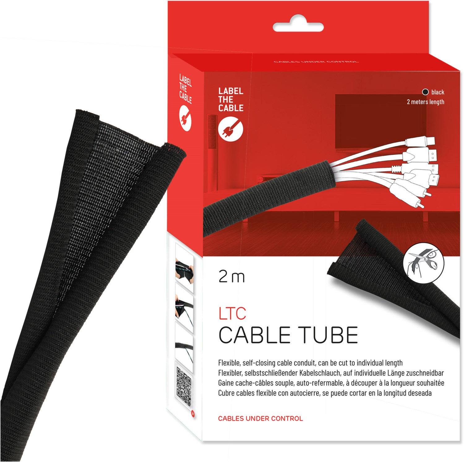 Cable Tube (2m) schwarz