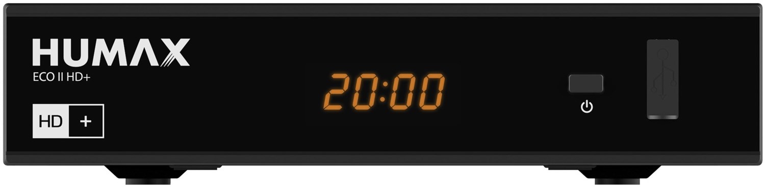 Eco II HD+ HDTV Sat-Receiver schwarz