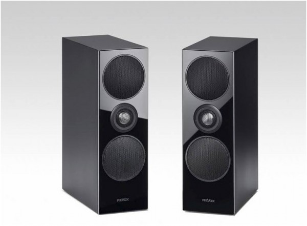 Re:sound G shelf /Stück Klein-/Regallautsprecher schwarz/schwarz