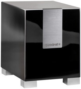 Qube S8 Aktiv-Subwoofer schwarz hochglanz