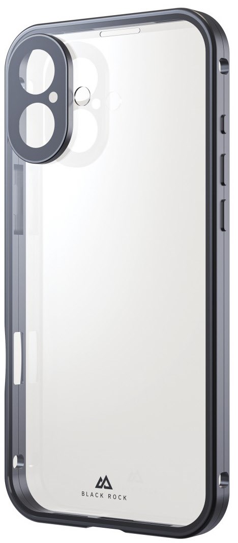 Cover 360° Glass für iPhone 16 schwarz