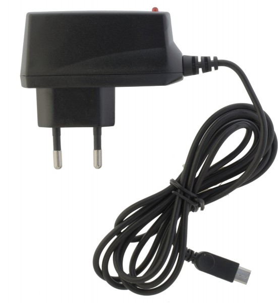 Reiseladegerät 220V Micro-USB schwarz