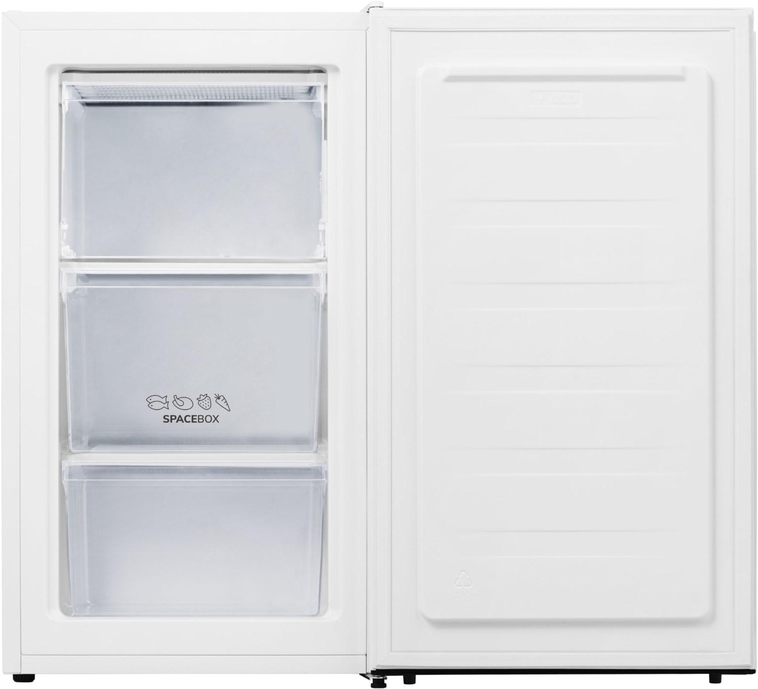 F492PW Tischgefrierschrank weiß
