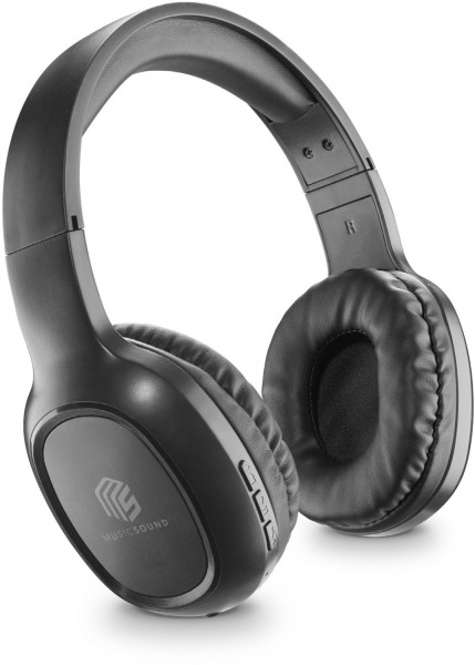 Basic kabelloser On-Ear Kopfhörer schwarz