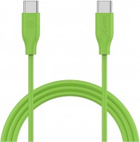 Colour Line USB Type-C Kabel (1m) grün