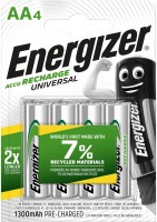 NiMH Universal AA 1300mAh Akku 4er Blister