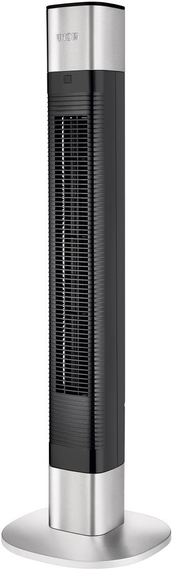 86956 Turmventilator Edel schwarz/edelstahl