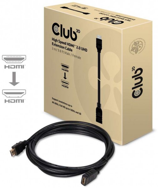 HDMI 2.0 Verlängerungskabel (3m) UHD