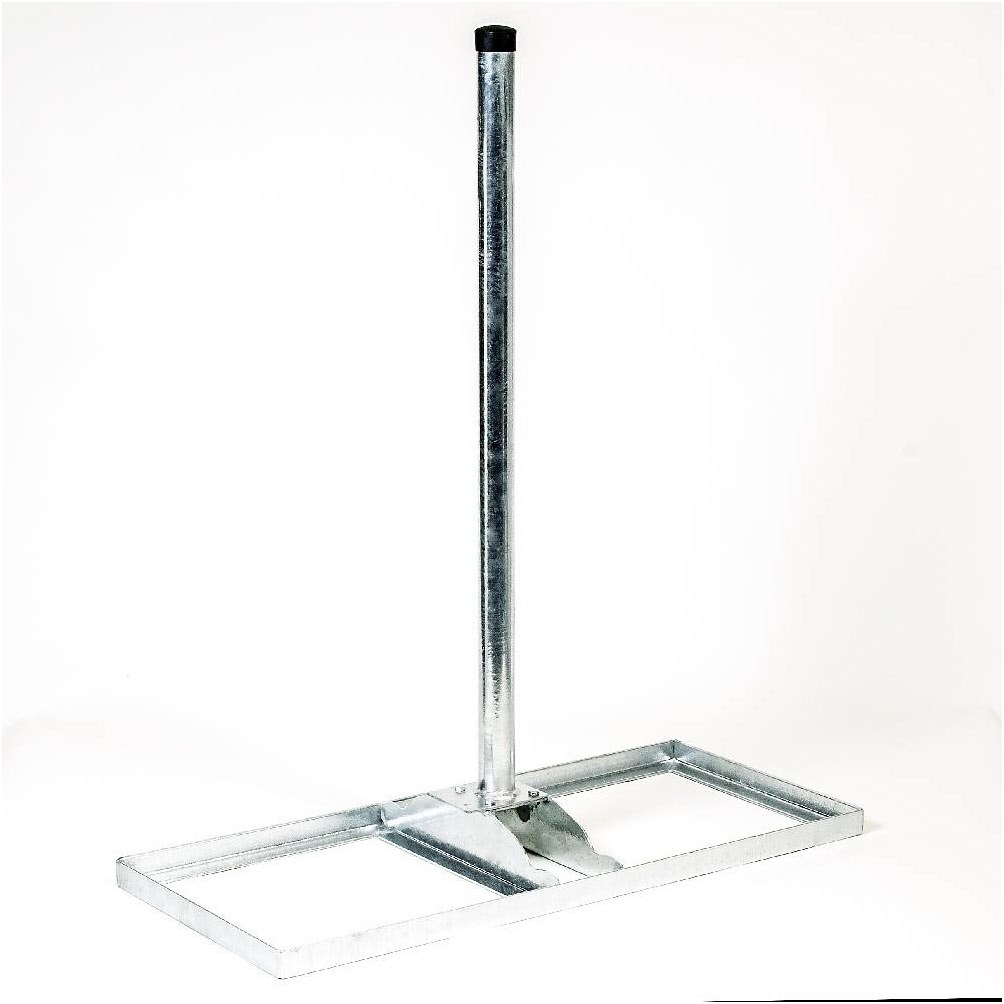 FDH 240 Flachdachhalterung 2x 40x40cm,100cm, 48mm stahl