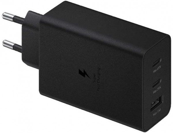 Schnellladeadapter Trio (65W) schwarz