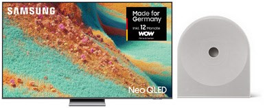 GQ85QN85FAU 214 cm (85") Neo QLED Vision AI Smart TV eclipsesilber inkl. Music Studio 5 HW-LS51H weiß