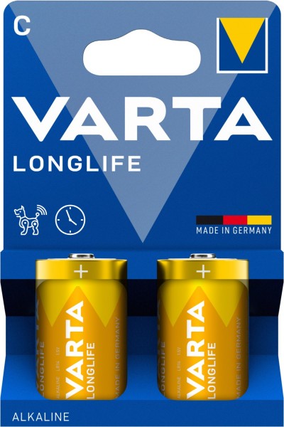 Longlife C Batterie 2er Blister