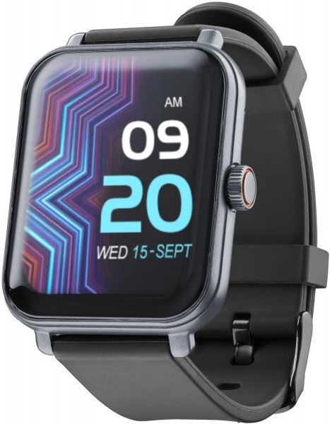 ION PRO SQUARE Smartwatch schwarz