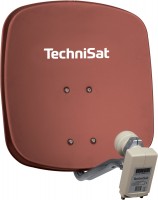 DigiDish 45 Universal-Twin-LNB Satellitenantenne ziegelrot