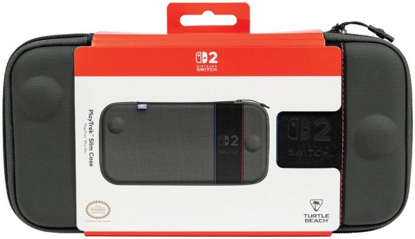 PlayTrek Slim Case für Switch 2 charcoal black