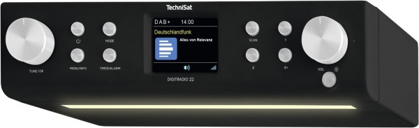 DigitRadio 22 Küchenradio schwarz