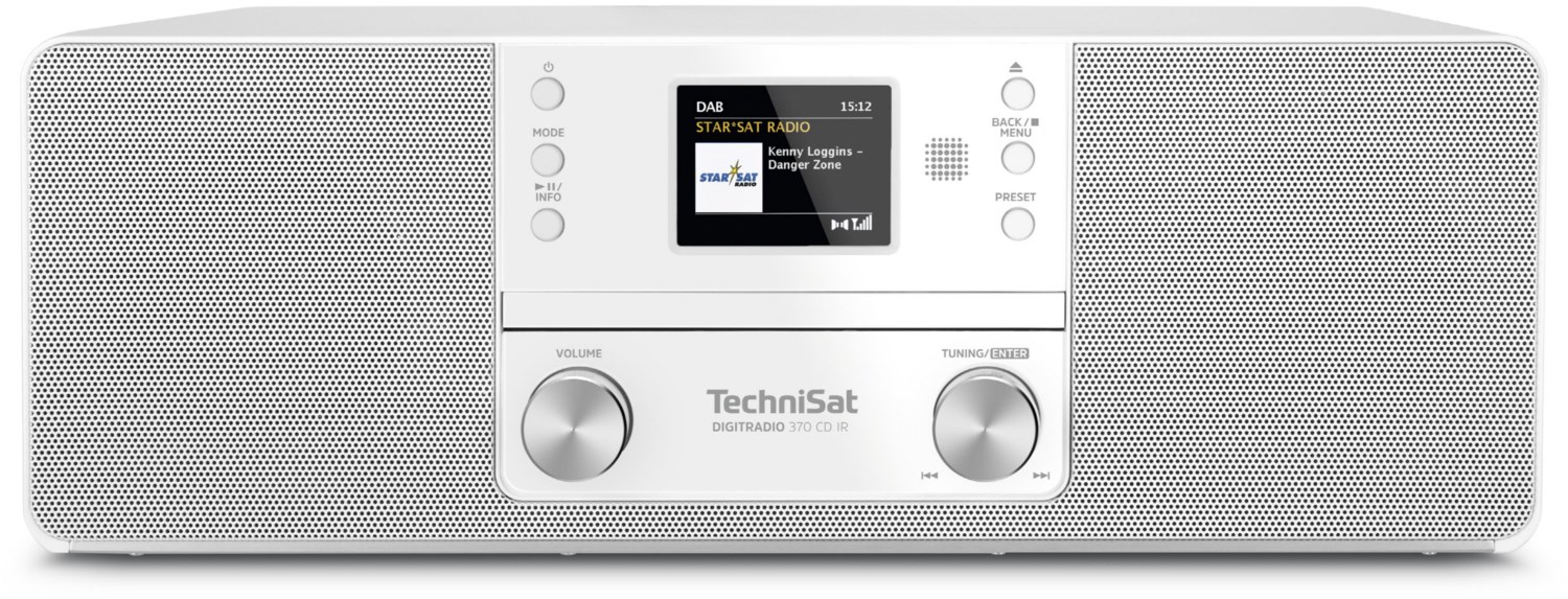 Image of DigitRadio 370 CD IR CD/Radio-System weiß