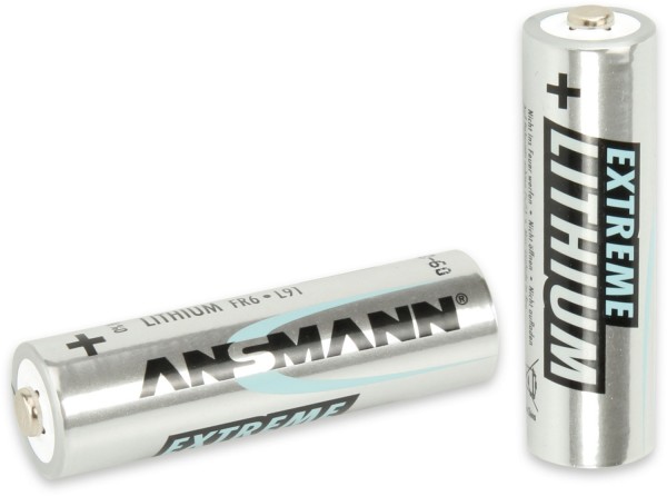 Lithium 2er Blister Mignon-Batterie
