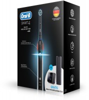 SMART 4500 Black Edition Elektrische Zahnbürste schwarz