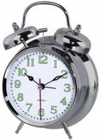 Nostalgie Wecker 00186326 silber