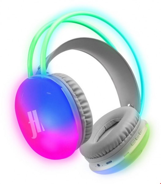 Light Pop Bluetooth-Kopfhörer weiß