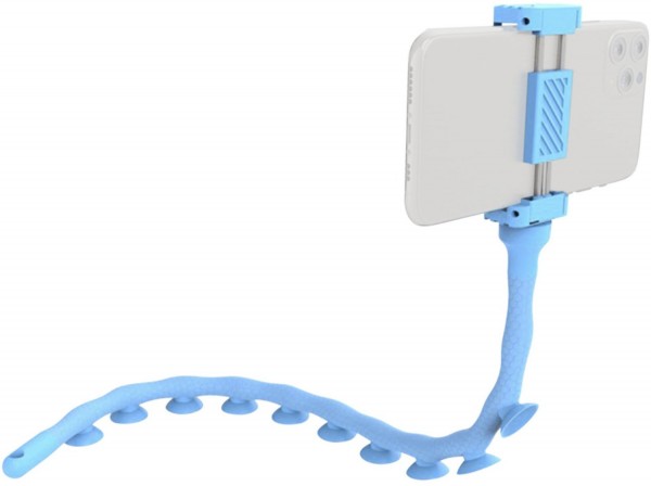 Octopus Smartphone-Halterung hellblau