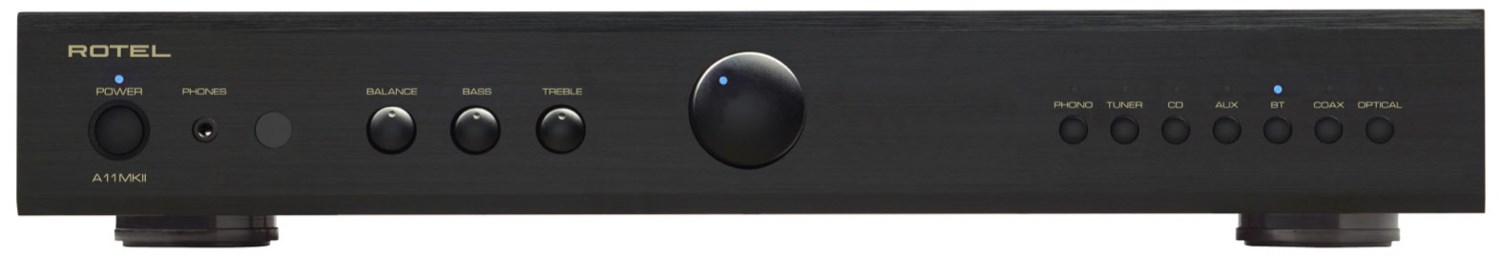 Rotel A11 Mkii Vollverstärker Schwarz