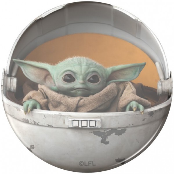 PopGrip Premium Baby Yoda Pod