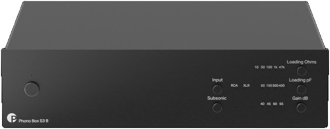 Phono Box S3 B Phono-Vorverstärker schwarz
