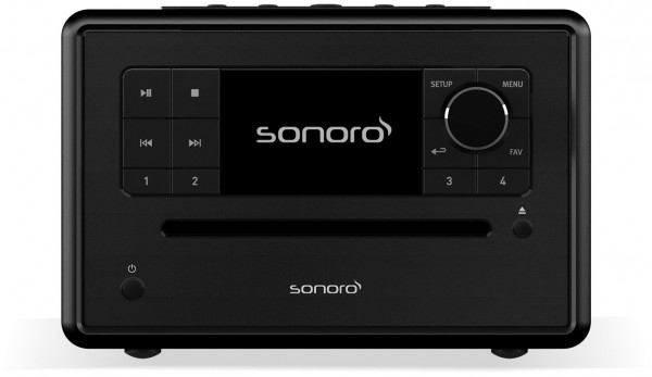 Elite CD/Radio-System schwarz matt/schwarz