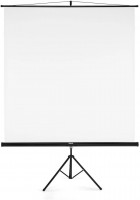 Leinwand mit Stativ 180x180cm weiß